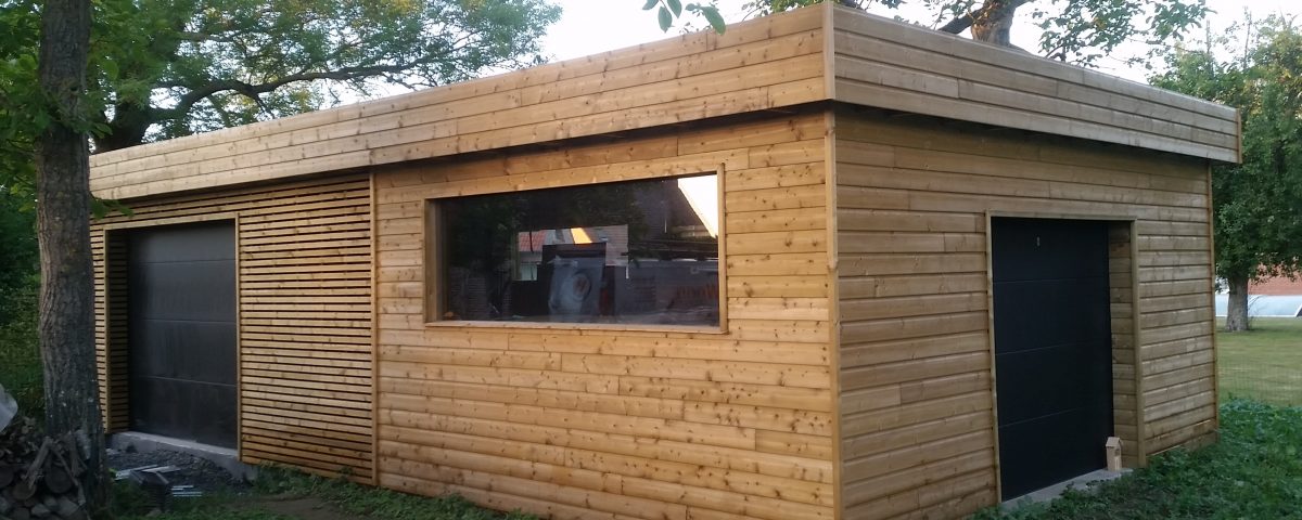 Garage en bois Wood Conception Lille