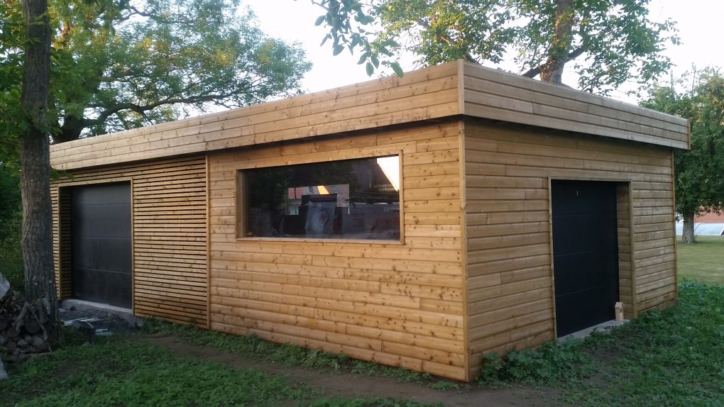Garage en bois Wood Conception Lille