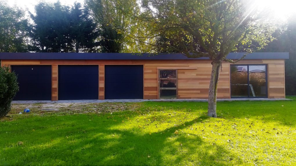 Garage-Abri de jardin-Carport en bois à Villeneuve d’ascq-Lille