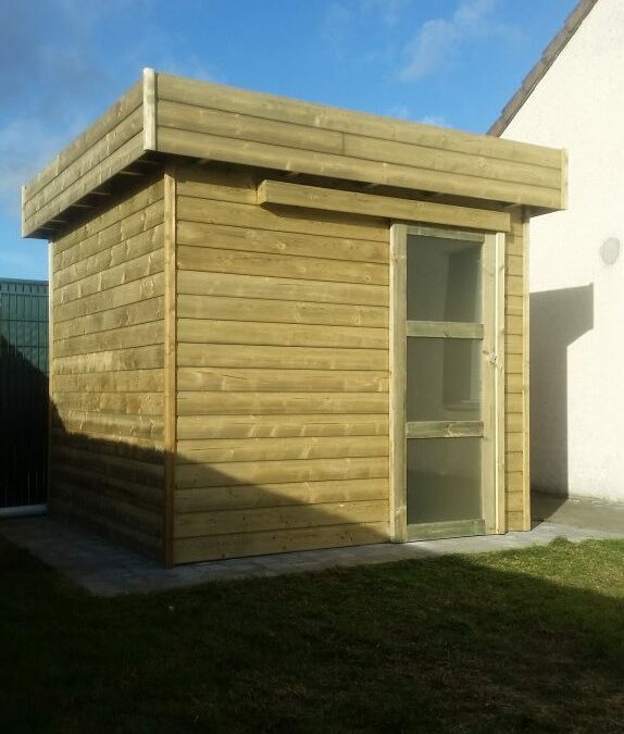 Abri de jardin en bois sur Lille-Villeneuve d&rsquo;Ascq(Nord 59)