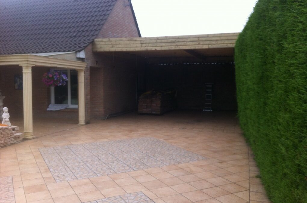 Carport en bois secteur Pévèle