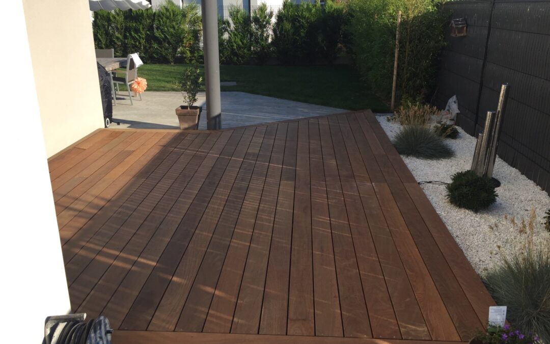 Terrasse bois en Ipé à Lille