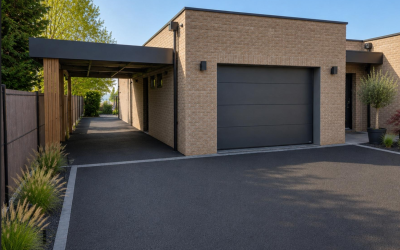 Carport bois Aluminium Templeuve
